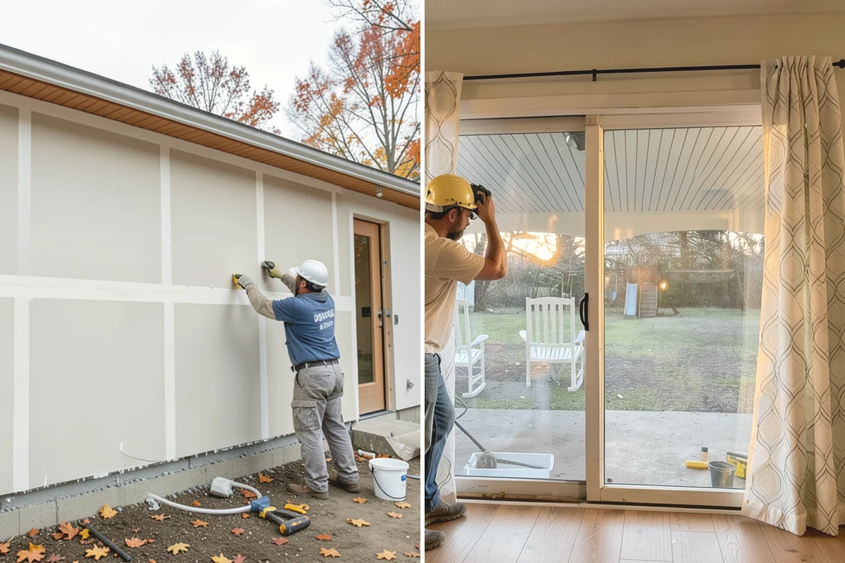 Garage Door Replacement in Monroe, Snohomish County, WA - Remove the existing door, tracks, and hardware