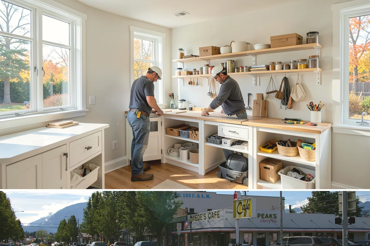 Garage Door Replacement in North Bend, King County, WA - Replacement can happen in any season, but doing it before winter improves warmth and keeps weather out.