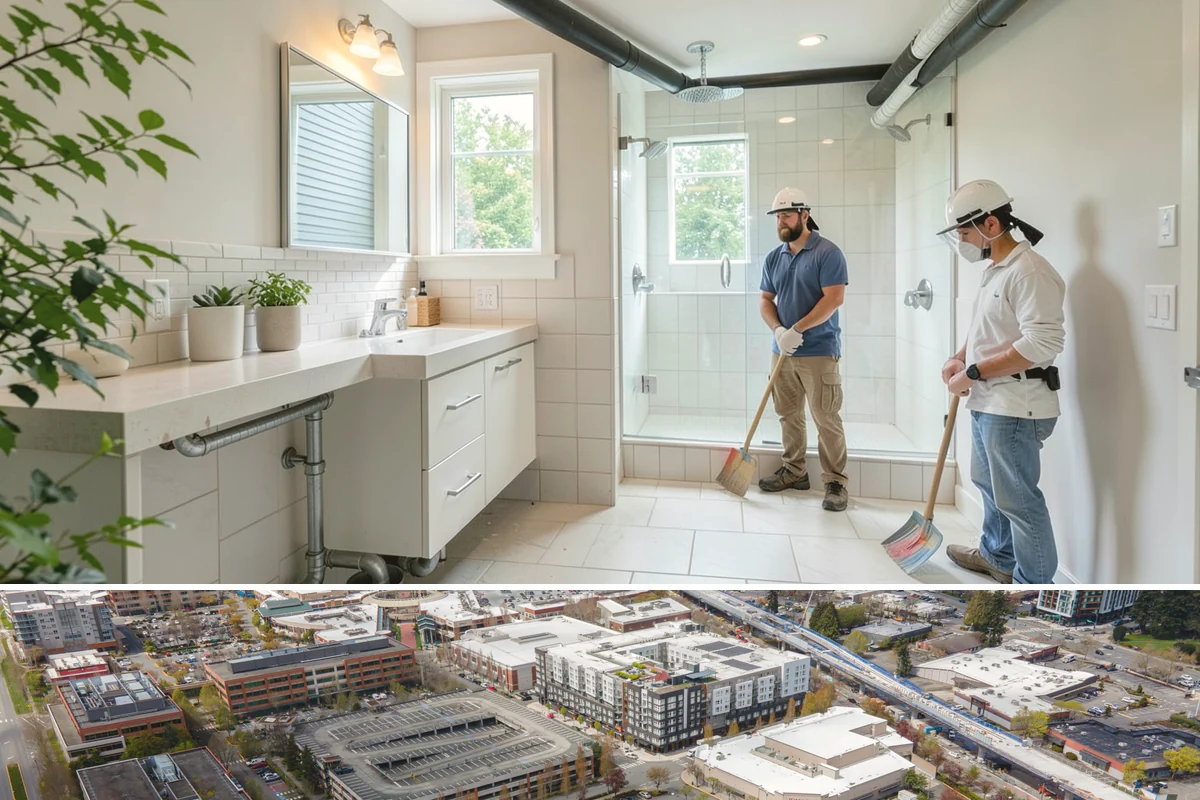 Garage Door Replacement in Redmond, King County, WA - Replacement can happen in any season, but doing it before winter improves warmth and keeps weather out.