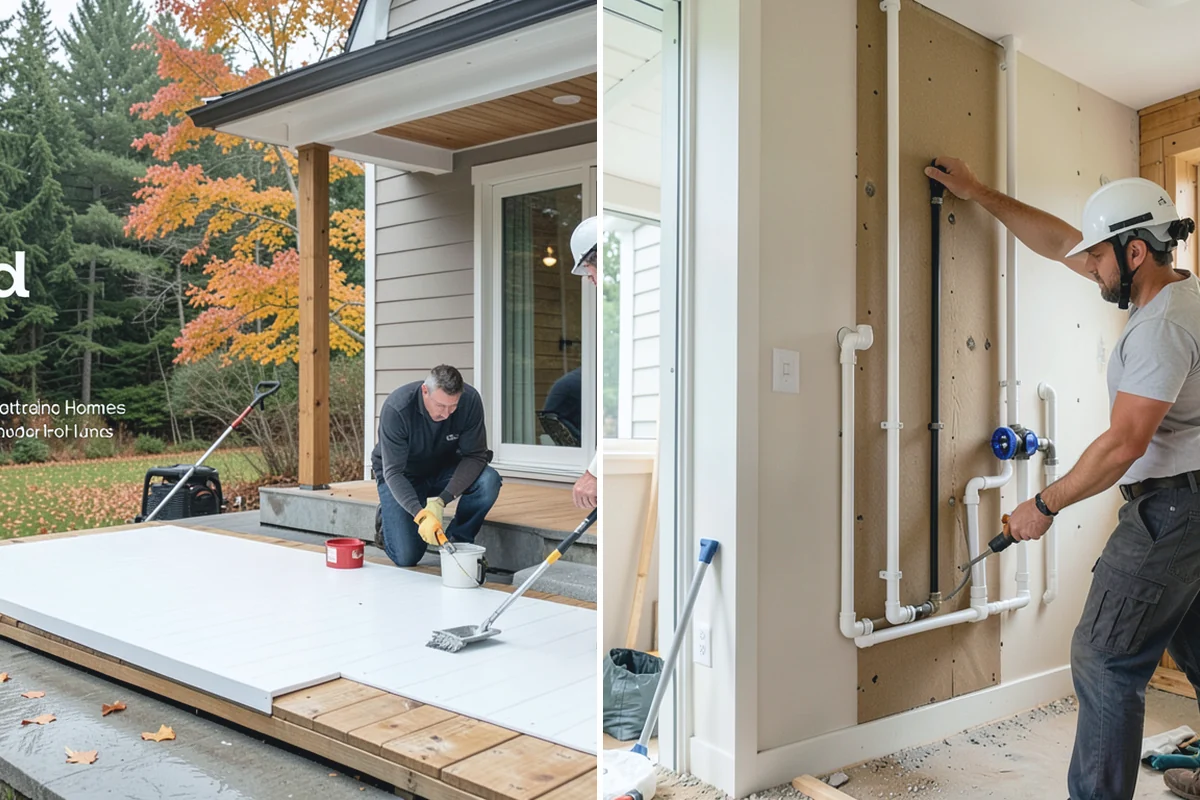 Garage Door Replacement in Renton, King County, WA - Remove the existing door, tracks, and hardware