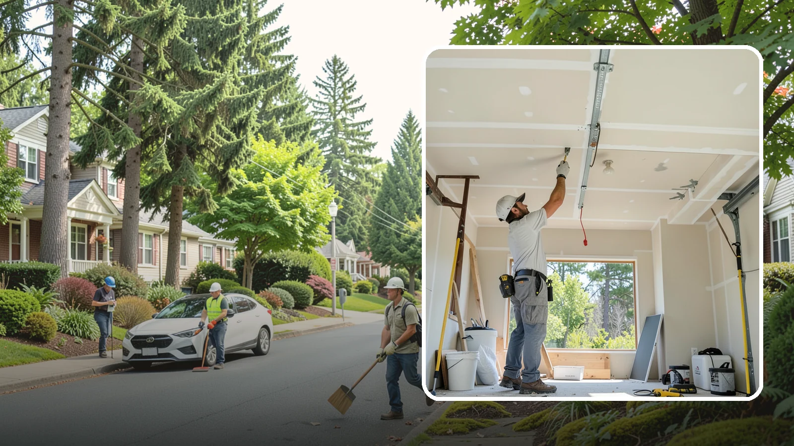 Garage Drywall in Beaux Arts Village, King County, WA - Hanging, taping, and finishing drywall to give garage walls and ceilings a clean, fire-rated surface.