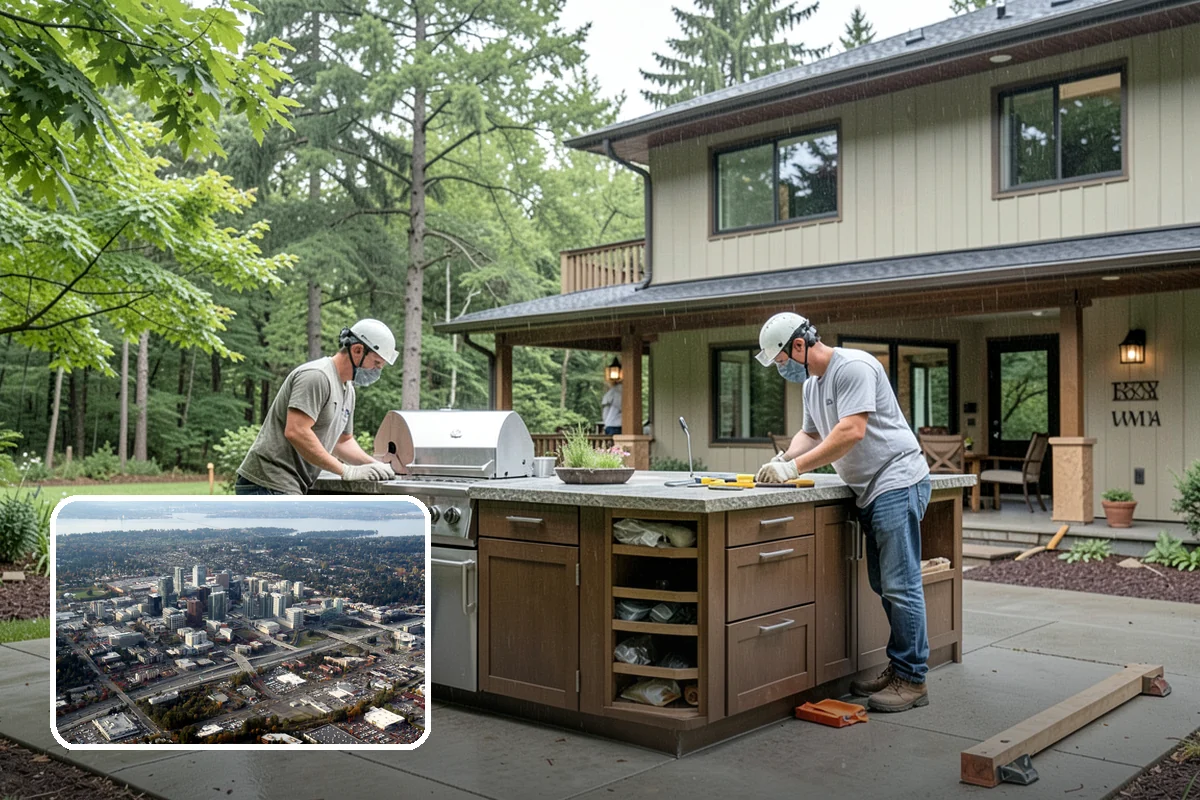 Garage Drywall in Bellevue, King County, WA - Provides code-required fire separation