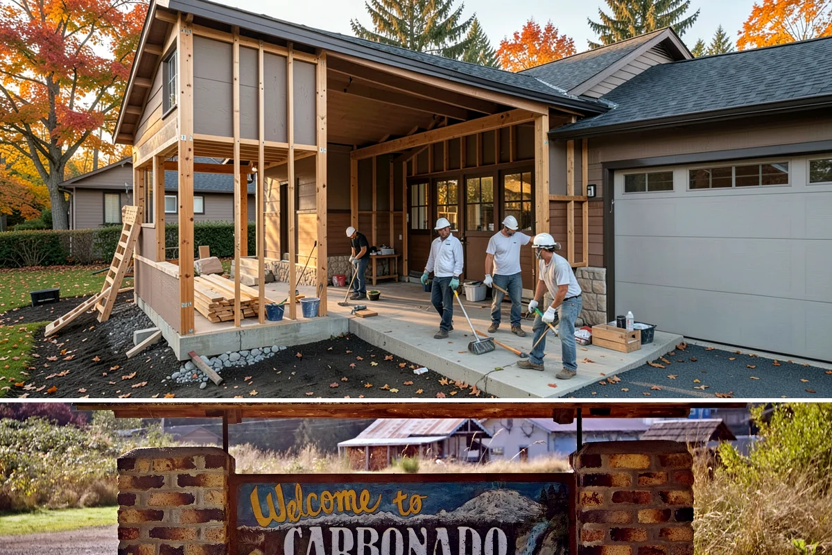 Garage Drywall in Carbonado, Pierce County, WA - Drywall installs comfortably year-round indoors, though drier weeks help joint compound cure faster and reduce sanding delays.