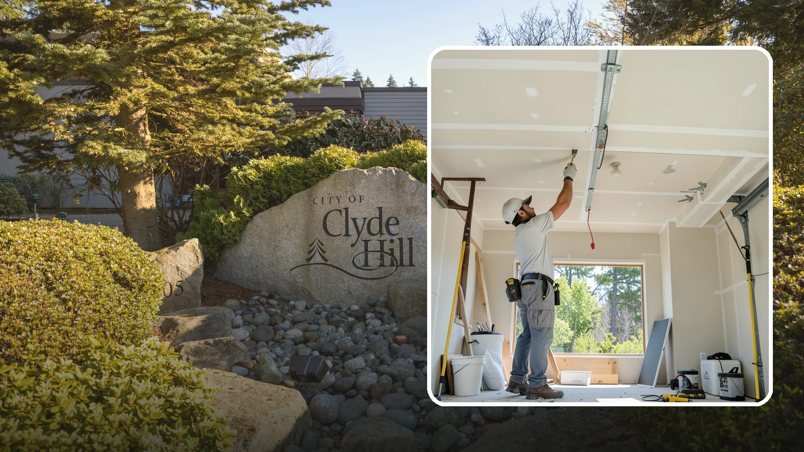 Garage Drywall in Clyde Hill, King County, WA - Hanging, taping, and finishing drywall to give garage walls and ceilings a clean, fire-rated surface.