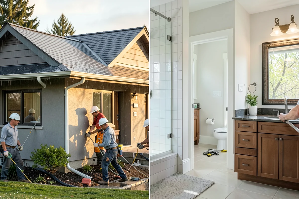 Garage Drywall in Concrete, Skagit County, WA - Measure and cut board to fit framing
