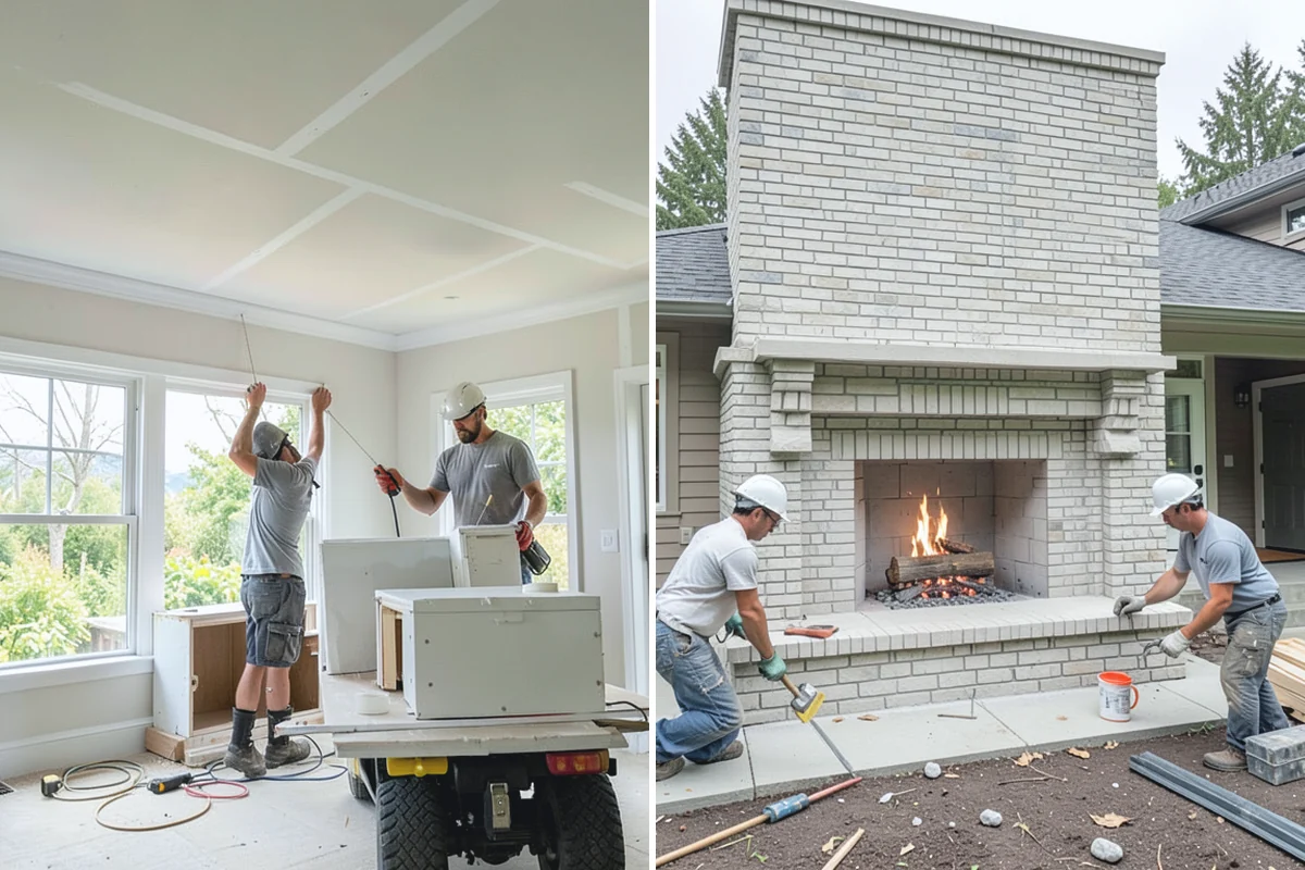 Garage Drywall in Coupeville, Island County, WA - Measure and cut board to fit framing