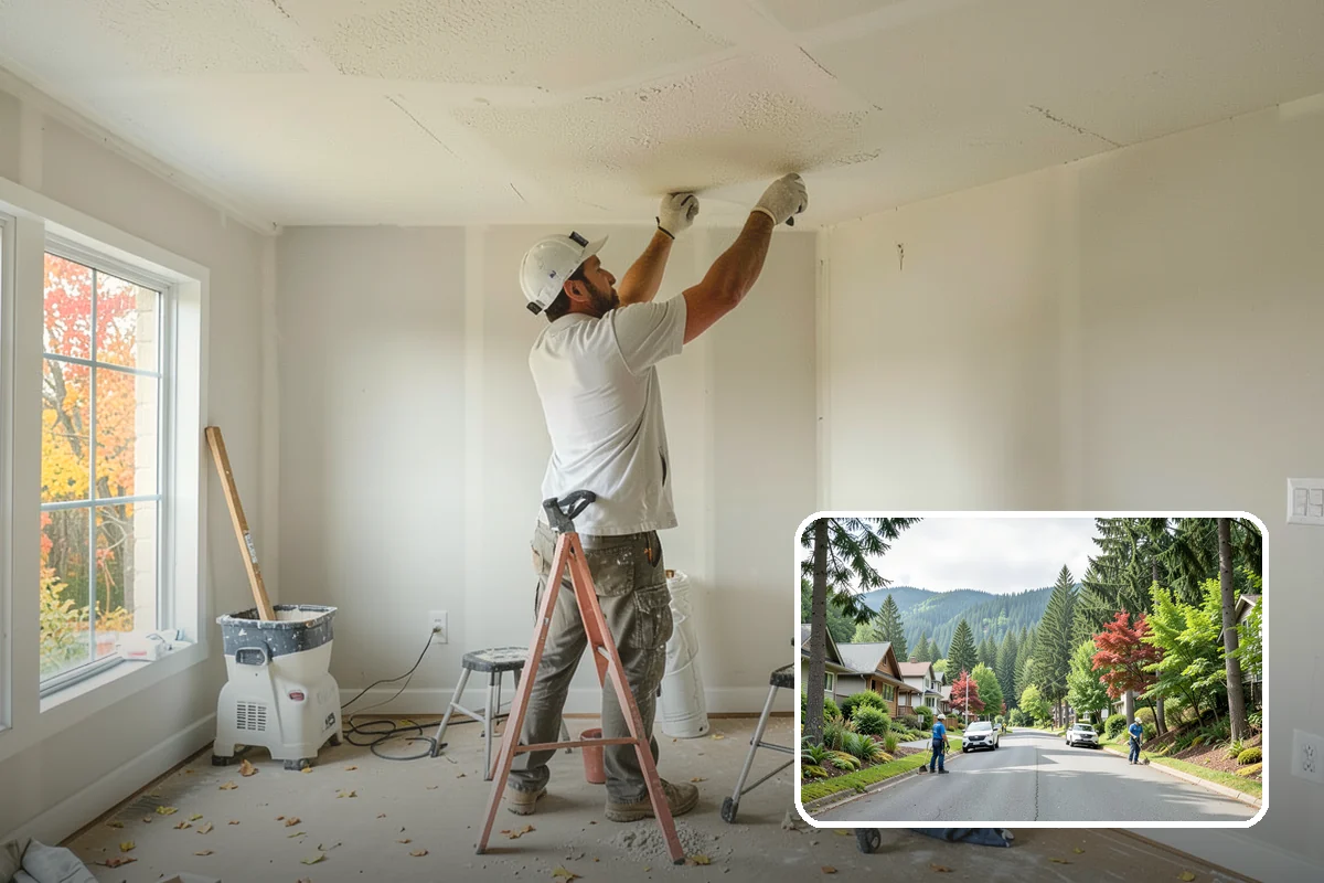 Garage Drywall in Darrington, Snohomish County, WA - Provides code-required fire separation