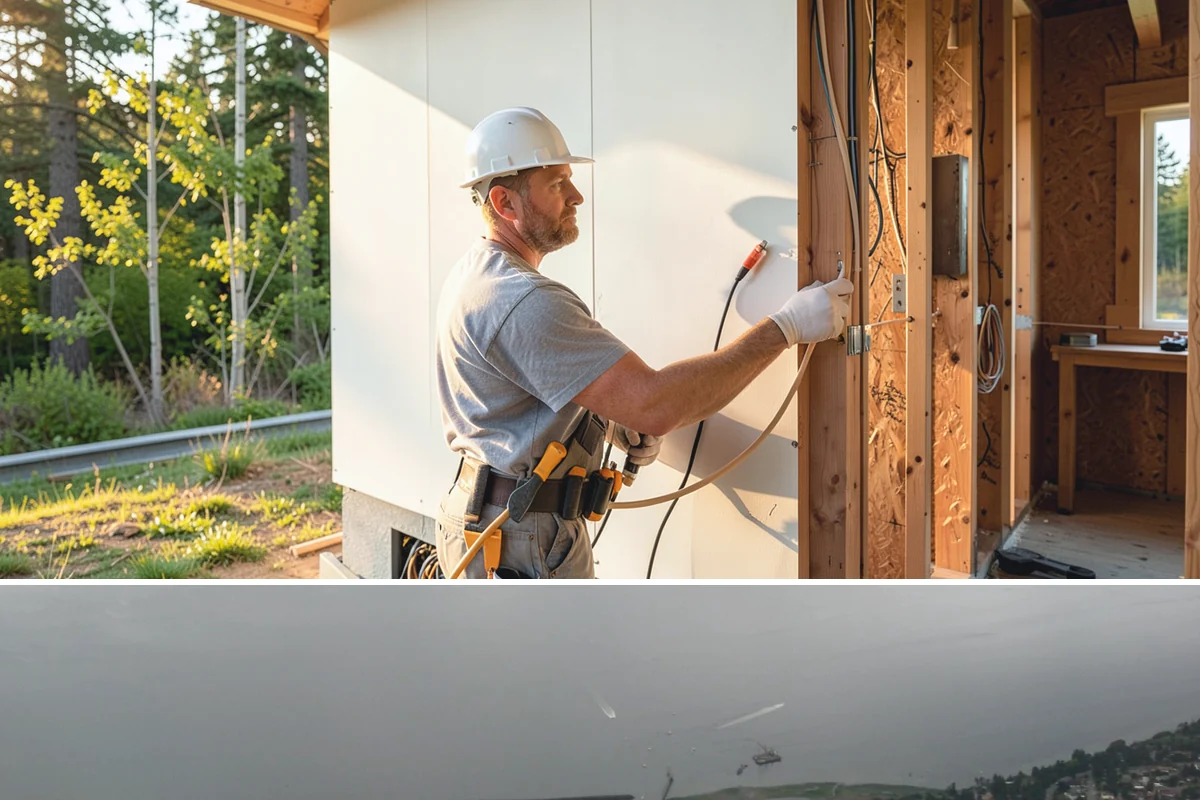 Garage Drywall in Des Moines, King County, WA - Drywall installs comfortably year-round indoors, though drier weeks help joint compound cure faster and reduce sanding delays.