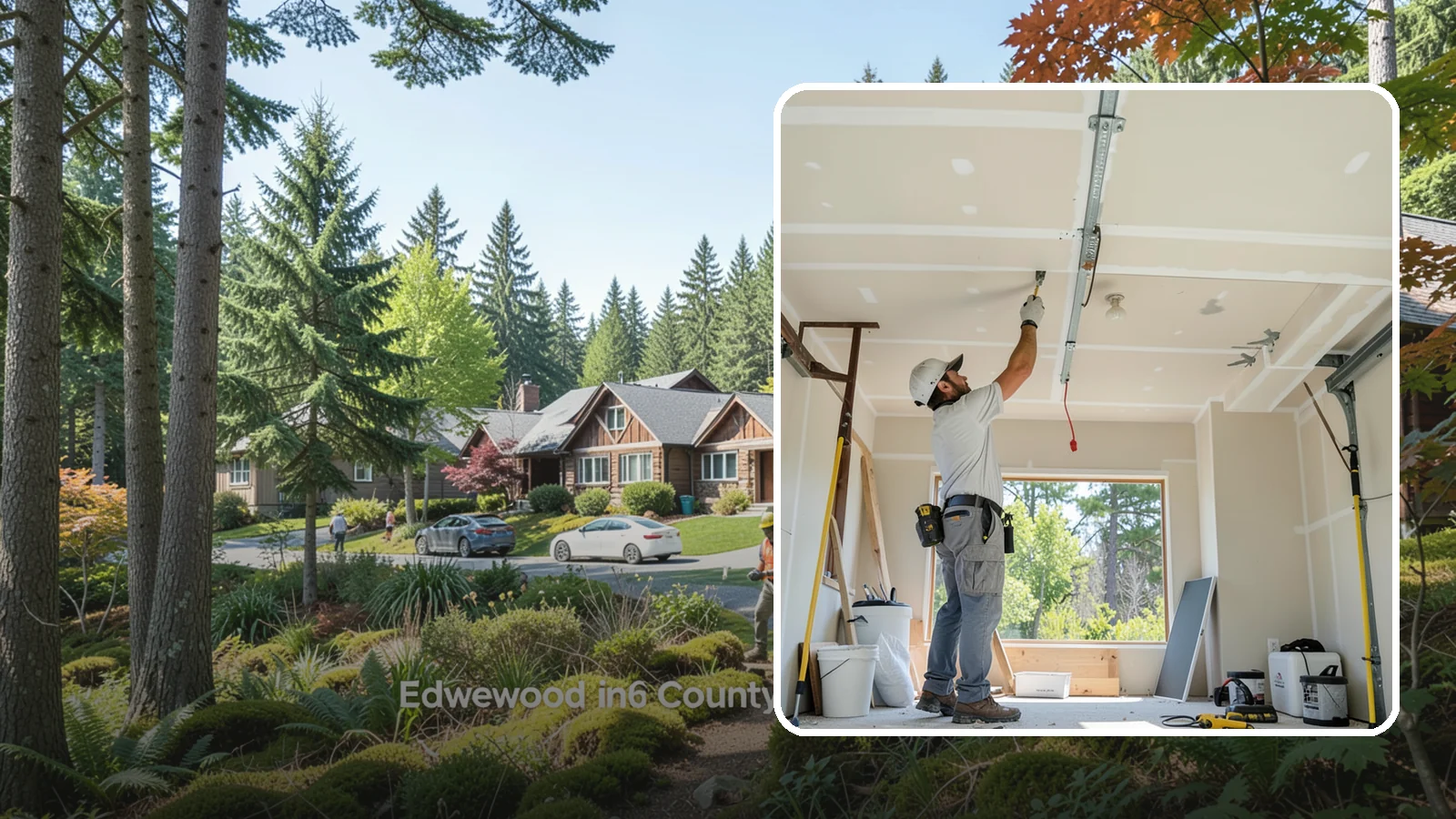 Garage Drywall in Edgewood, Pierce County, WA - Hanging, taping, and finishing drywall to give garage walls and ceilings a clean, fire-rated surface.