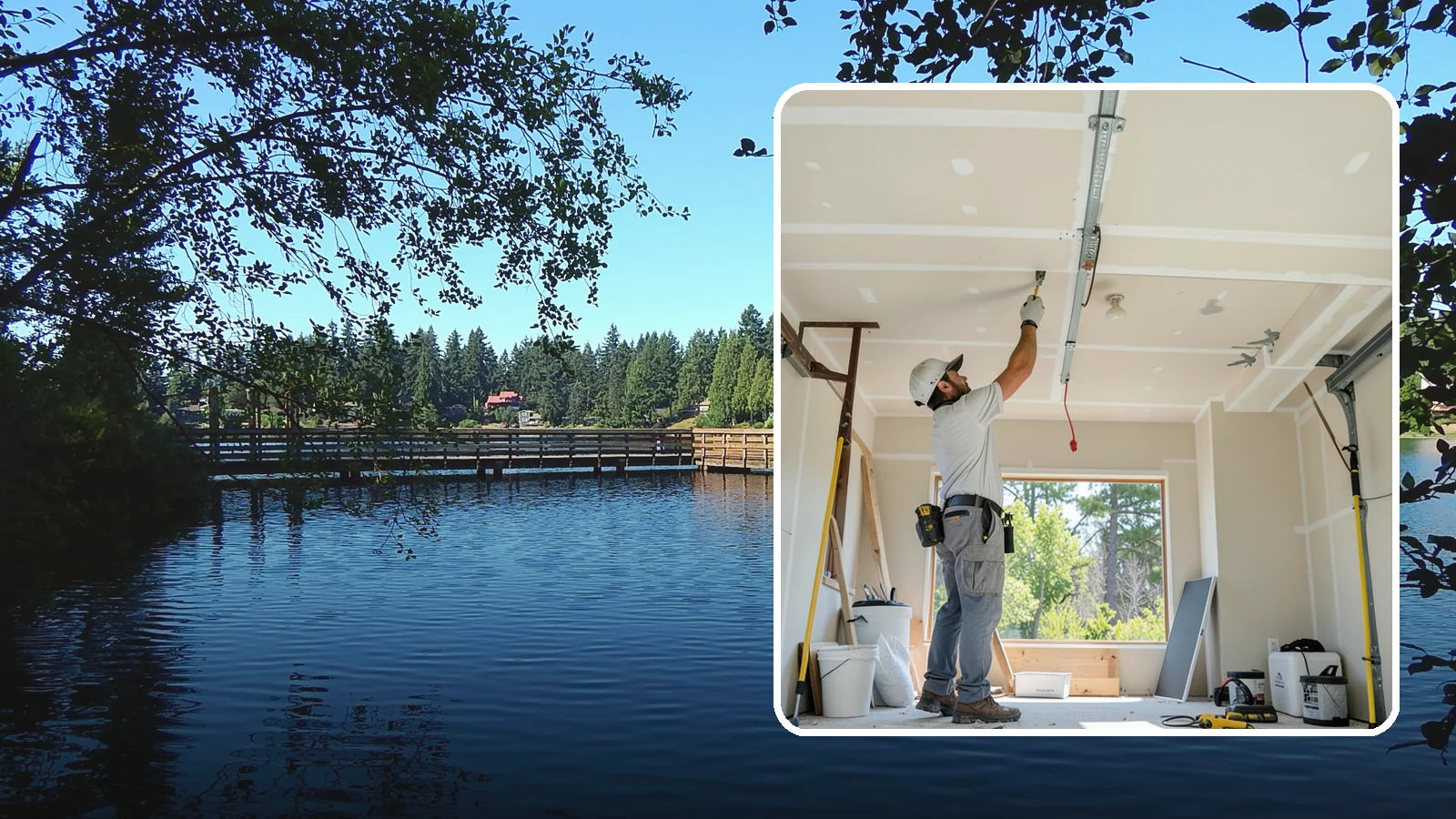 Garage Drywall in Federal Way, King County, WA - Hanging, taping, and finishing drywall to give garage walls and ceilings a clean, fire-rated surface.
