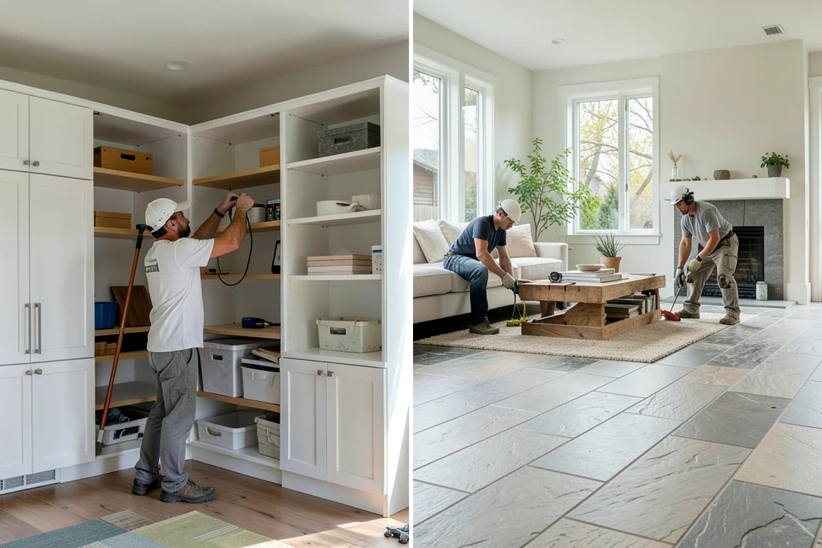 Garage Drywall in Gig Harbor, Pierce County, WA - Measure and cut board to fit framing