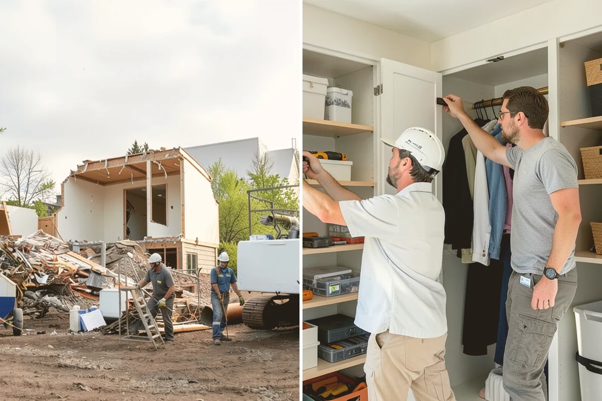 Garage Drywall in Kirkland, King County, WA - Measure and cut board to fit framing