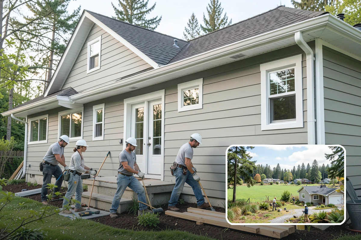 Garage Drywall in Lyman, Skagit County, WA - Provides code-required fire separation