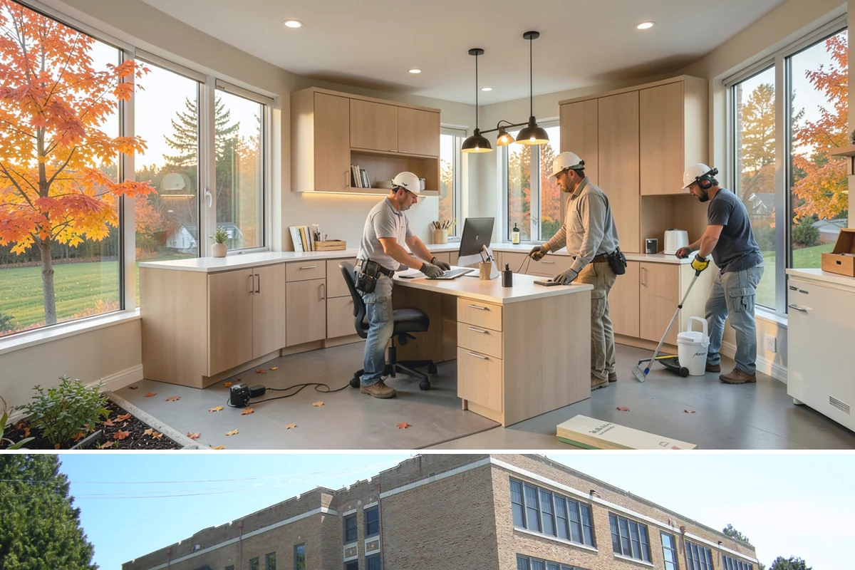 Garage Drywall in Maple Valley, King County, WA - Drywall installs comfortably year-round indoors, though drier weeks help joint compound cure faster and reduce sanding delays.