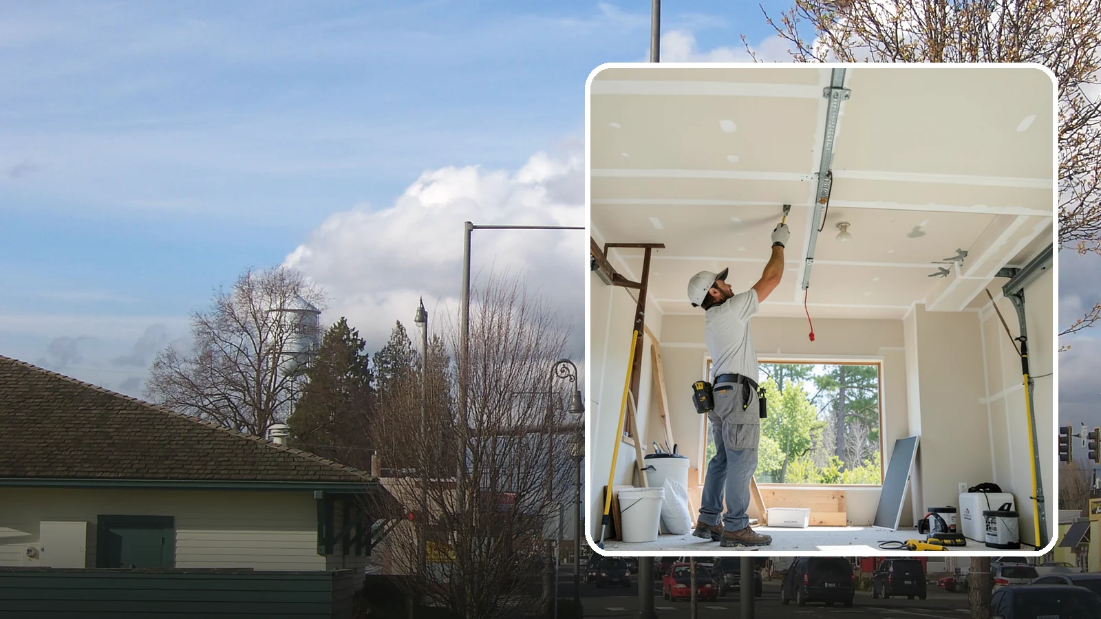 Garage Drywall in Marysville, Snohomish County, WA - Hanging, taping, and finishing drywall to give garage walls and ceilings a clean, fire-rated surface.