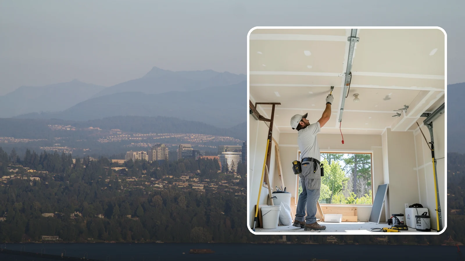 Garage Drywall in Medina, King County, WA - Hanging, taping, and finishing drywall to give garage walls and ceilings a clean, fire-rated surface.