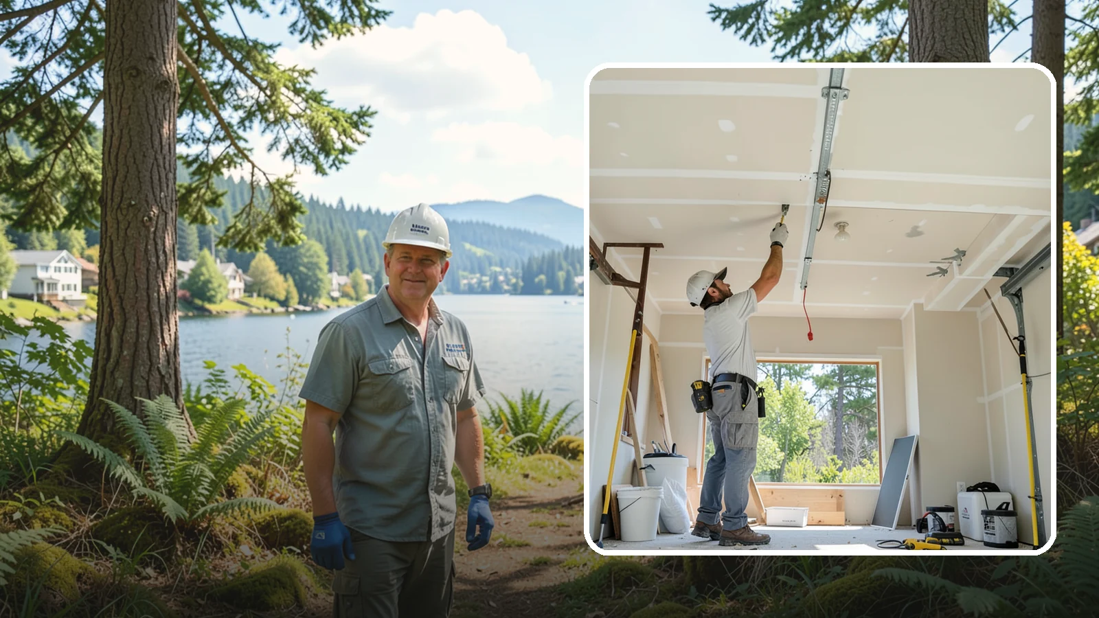 Garage Drywall in Milton, King County, WA - Hanging, taping, and finishing drywall to give garage walls and ceilings a clean, fire-rated surface.