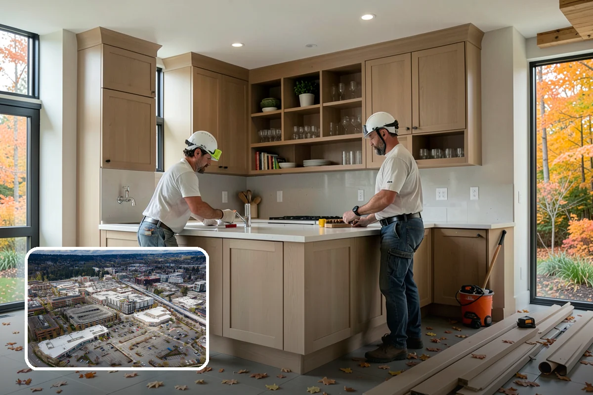 Garage Drywall in Redmond, King County, WA - Provides code-required fire separation