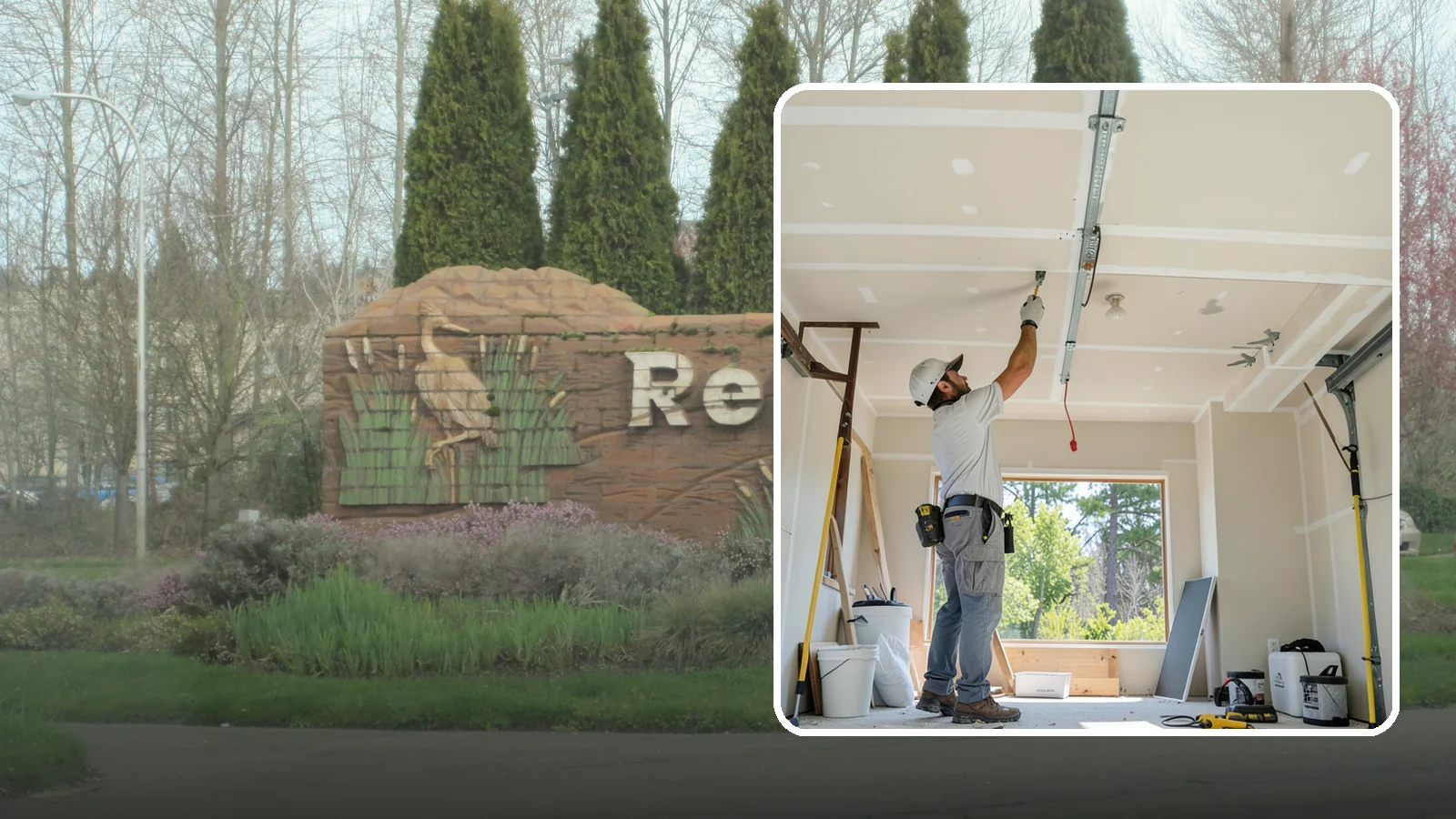 Garage Drywall in Renton, King County, WA - Hanging, taping, and finishing drywall to give garage walls and ceilings a clean, fire-rated surface.
