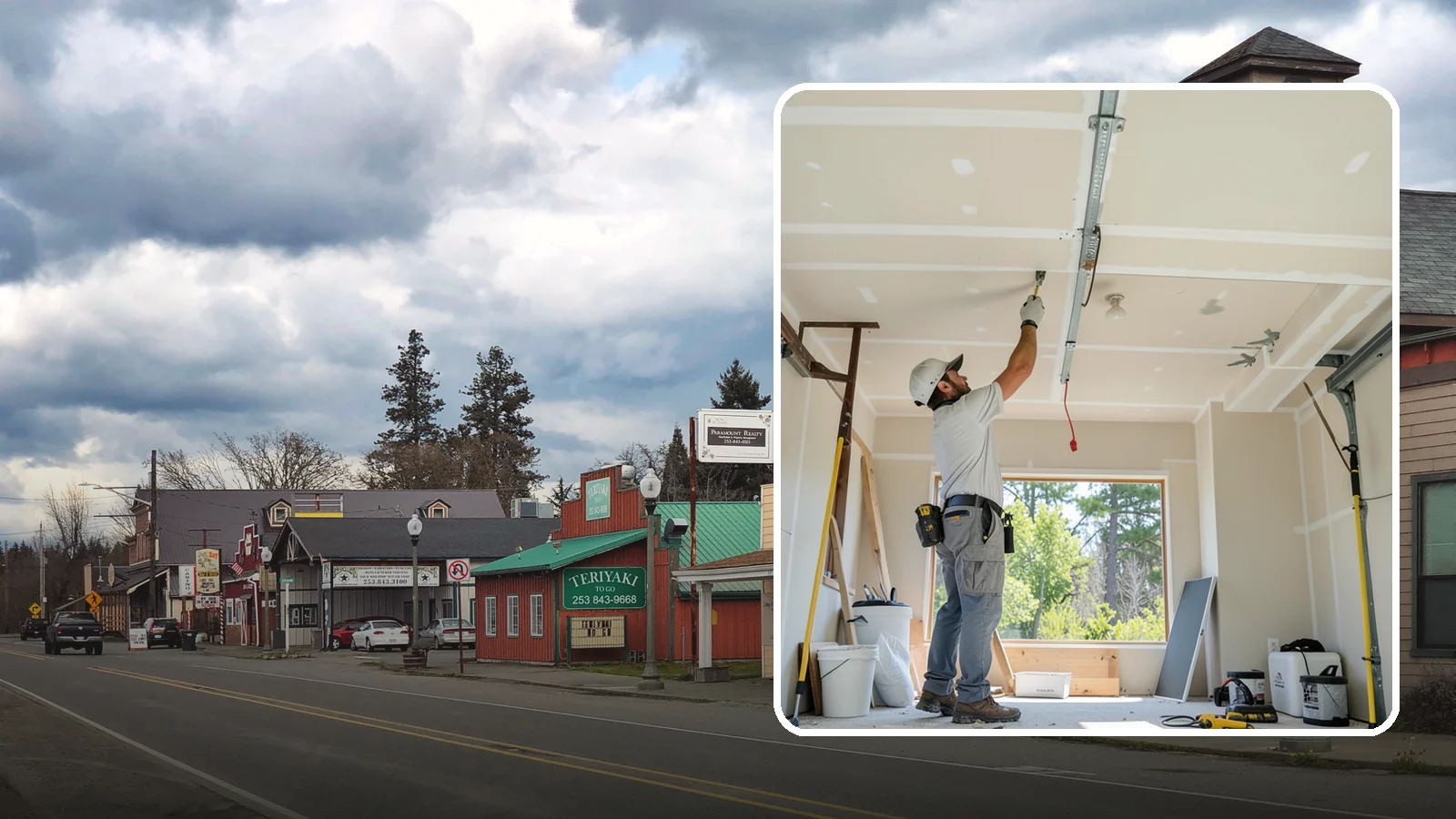 Garage Drywall in Roy, Pierce County, WA - Hanging, taping, and finishing drywall to give garage walls and ceilings a clean, fire-rated surface.