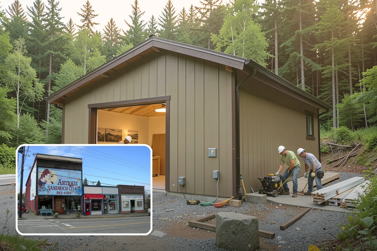 Garage Drywall in Ruston, Pierce County, WA - Provides code-required fire separation