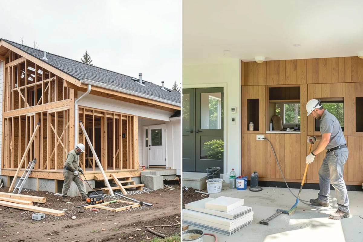 Garage Drywall in Ruston, Pierce County, WA - Measure and cut board to fit framing