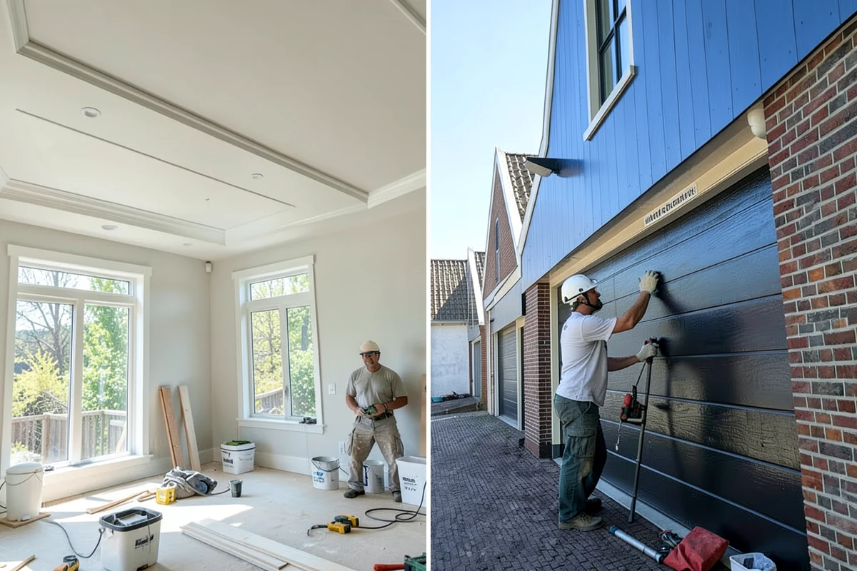 Garage Drywall in Sedro-Woolley, Skagit County, WA - Measure and cut board to fit framing