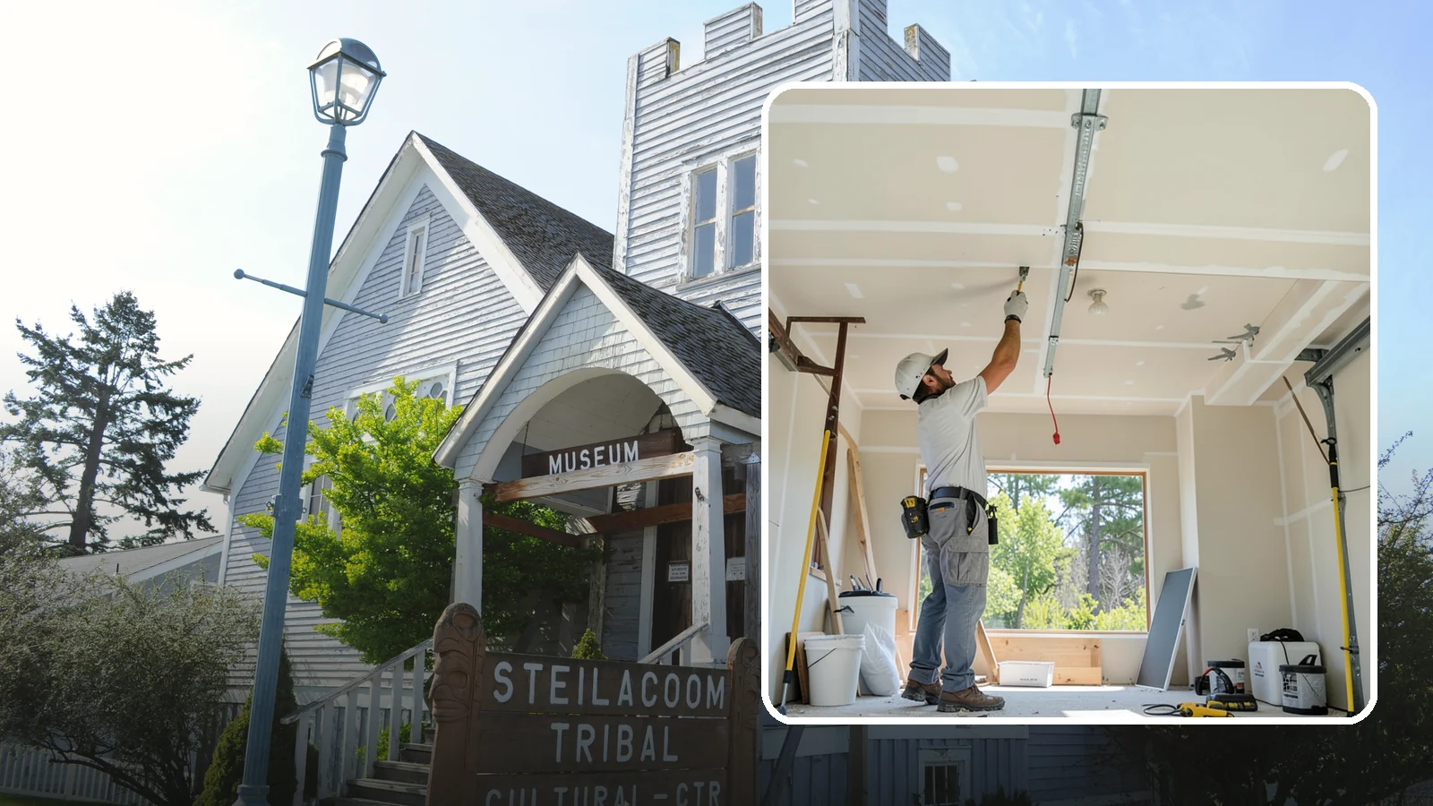 Garage Drywall in Steilacoom, Pierce County, WA - Hanging, taping, and finishing drywall to give garage walls and ceilings a clean, fire-rated surface.