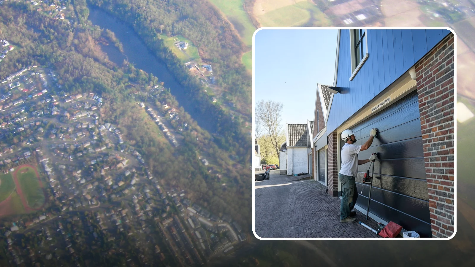 Garage Entry Door Installation in Algona, King County, WA - A code-compliant garage entry door that separates your garage from living space safely and securely.