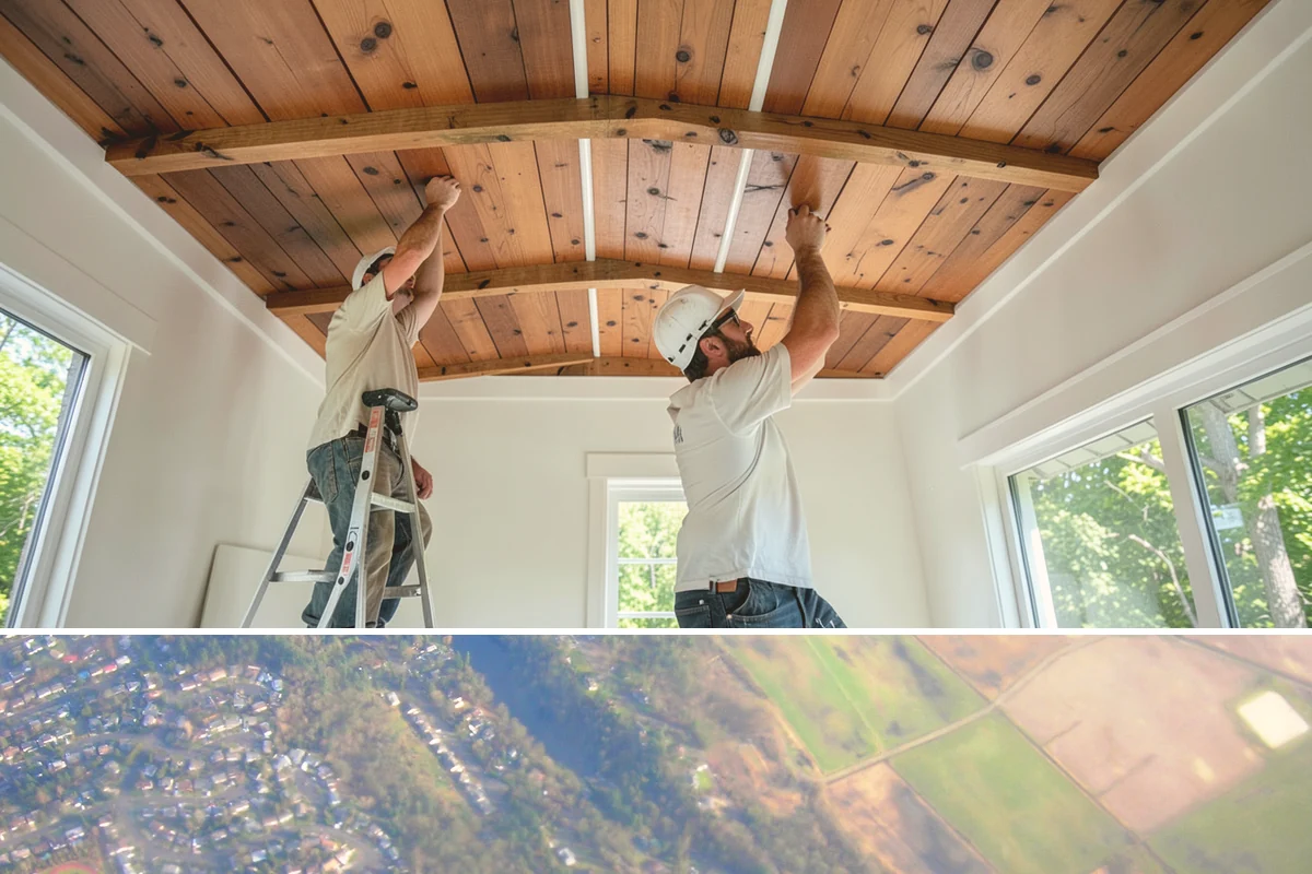 Garage Entry Door Installation in Algona, King County, WA - This interior-to-garage door can be installed any time of year.