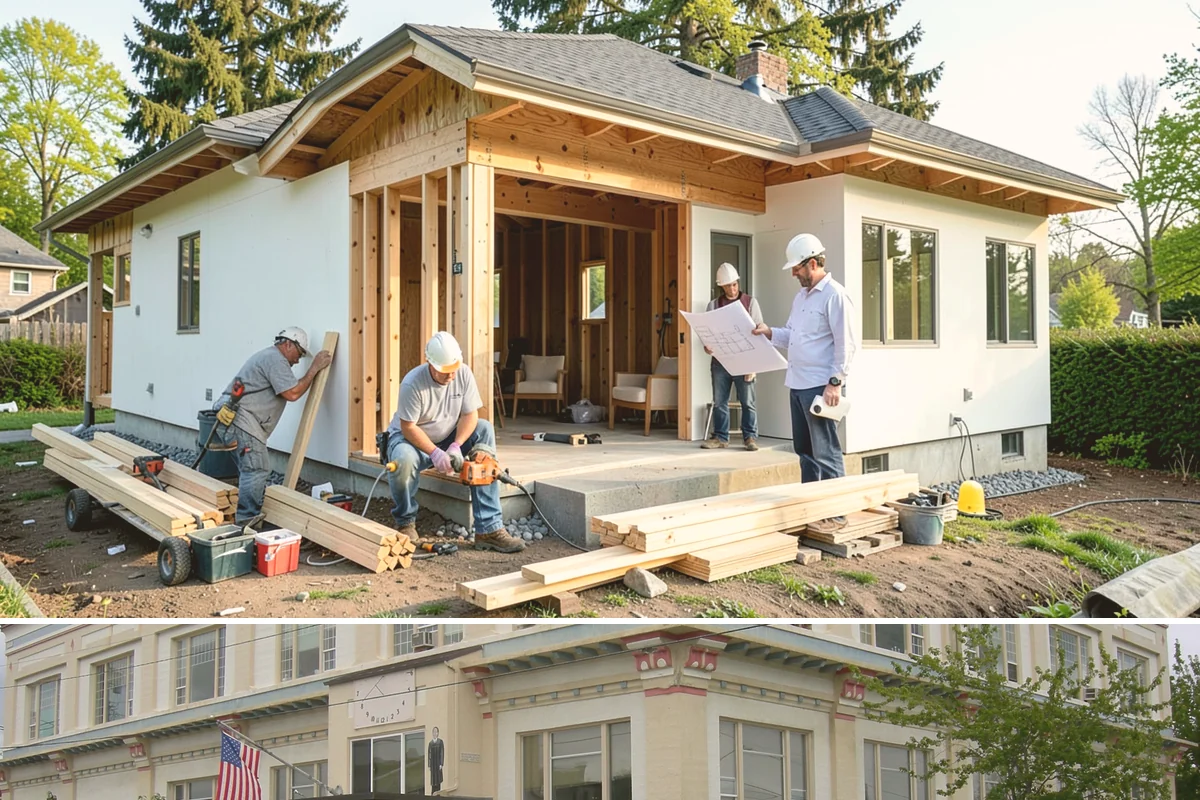 Garage Entry Door Installation in Anacortes, Skagit County, WA - This interior-to-garage door can be installed any time of year.