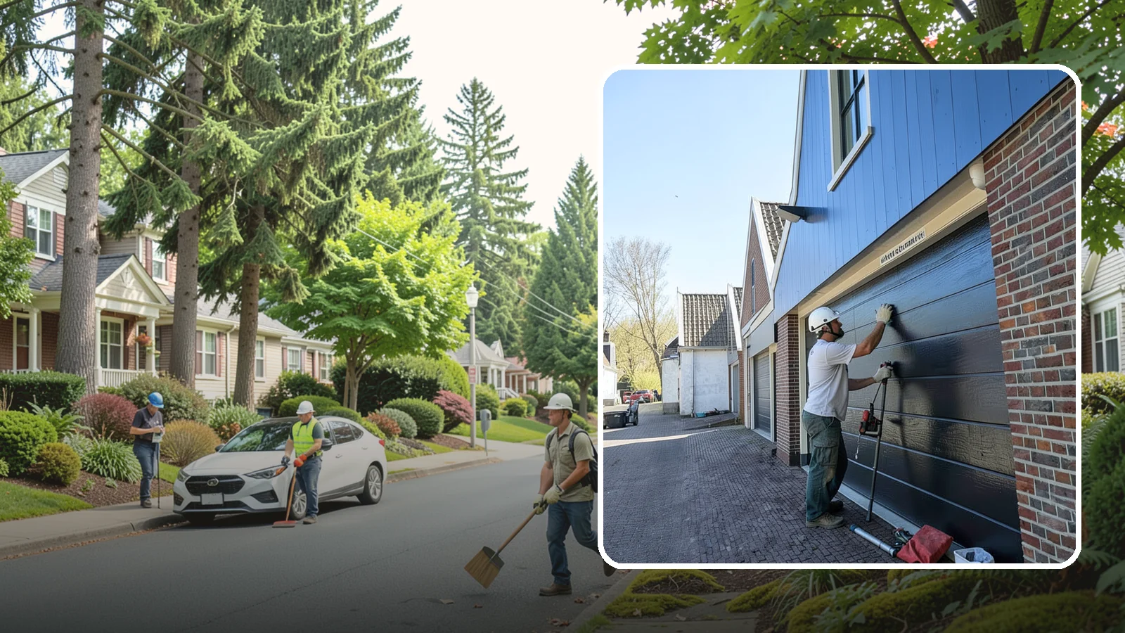 Garage Entry Door Installation in Beaux Arts Village, King County, WA - A code-compliant garage entry door that separates your garage from living space safely and securely.
