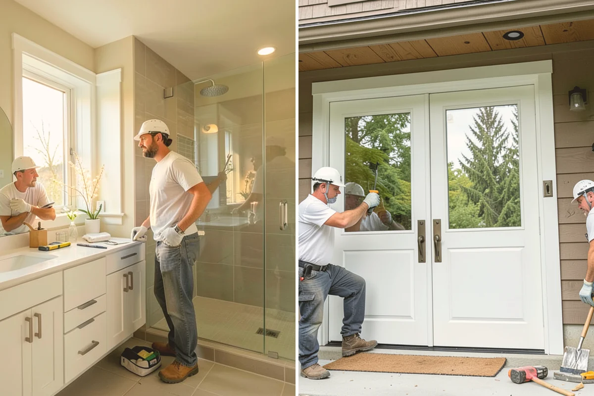 Garage Entry Door Installation in Bellevue, King County, WA - Confirm fire-rating and self-closing code requirements