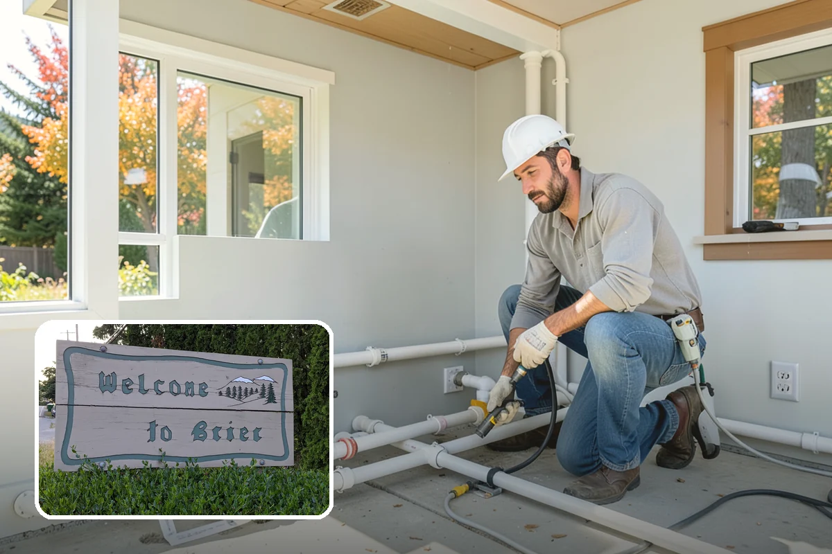 Garage Entry Door Installation in Brier, Snohomish County, WA - Fire-rated, self-closing safety per code