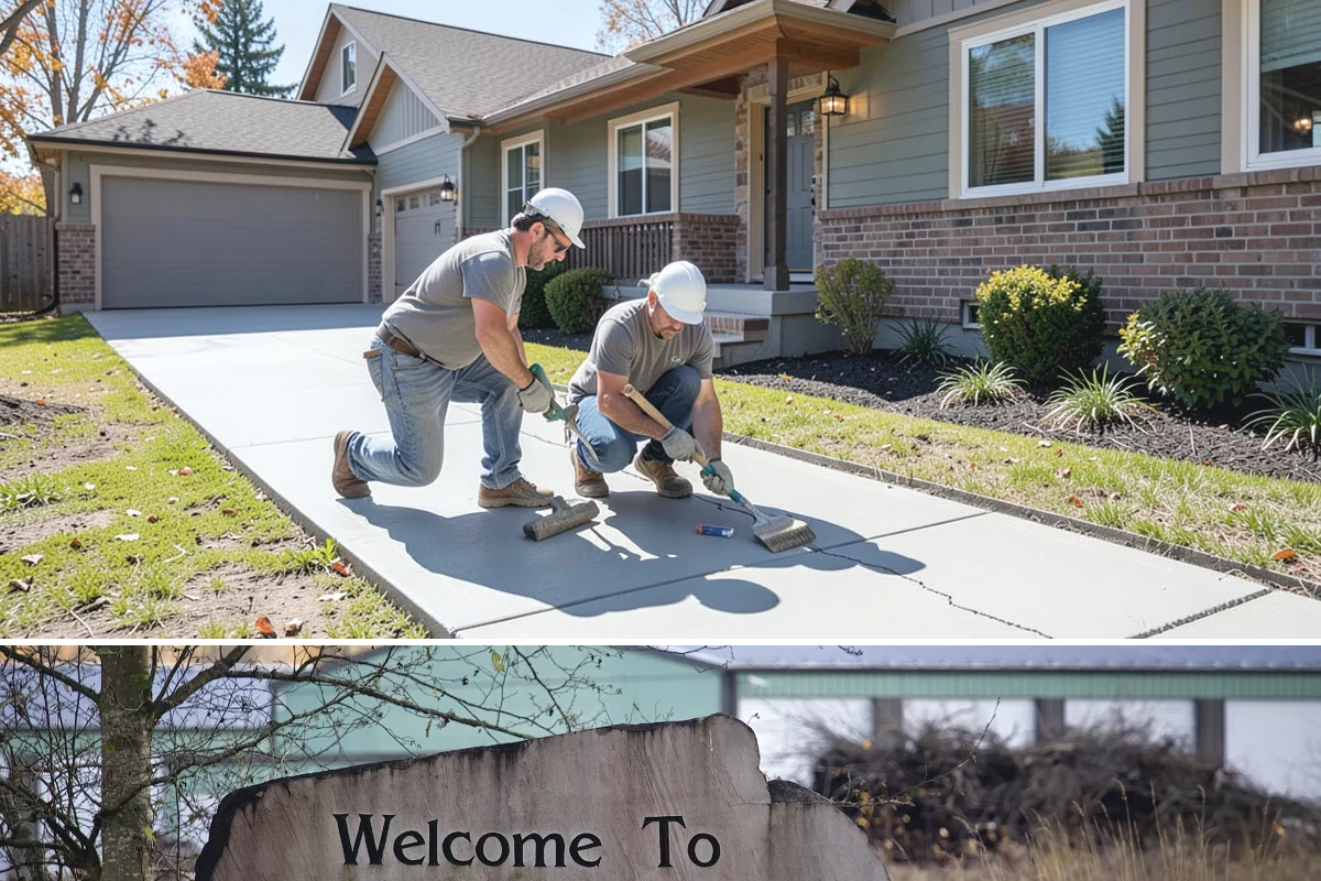 Garage Entry Door Installation in Buckley, Pierce County, WA - This interior-to-garage door can be installed any time of year.