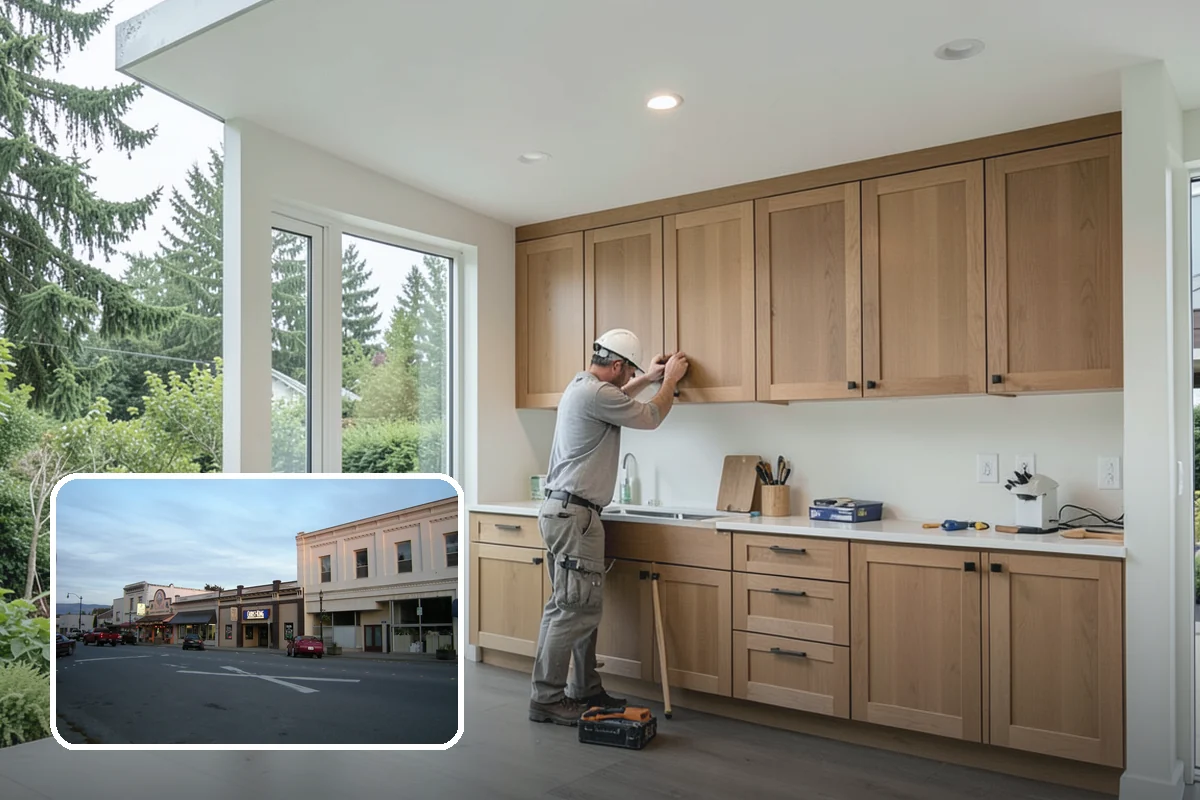Garage Entry Door Installation in Burlington, Skagit County, WA - Fire-rated, self-closing safety per code
