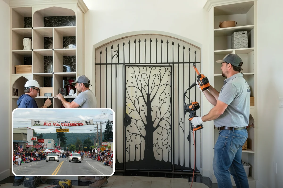 Garage Entry Door Installation in Carnation, King County, WA - Fire-rated, self-closing safety per code
