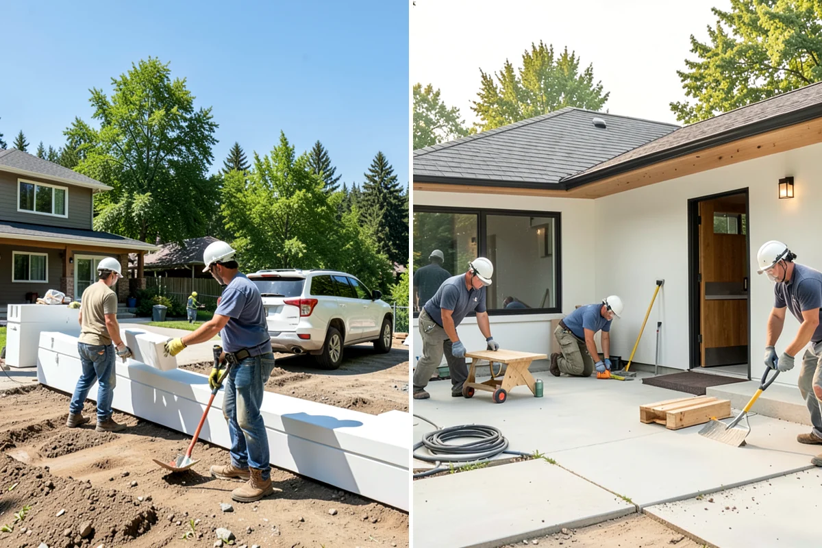 Garage Entry Door Installation in Concrete, Skagit County, WA - Confirm fire-rating and self-closing code requirements