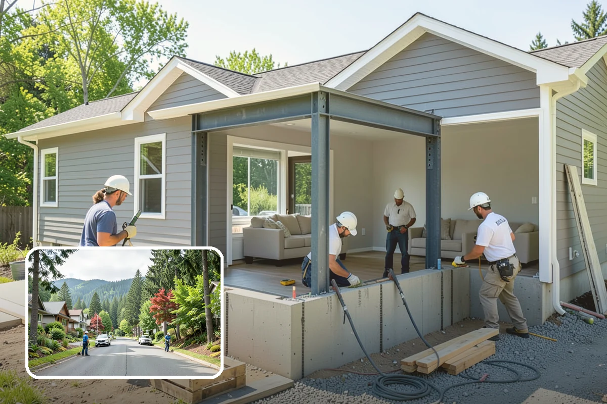 Garage Entry Door Installation in Darrington, Snohomish County, WA - Fire-rated, self-closing safety per code