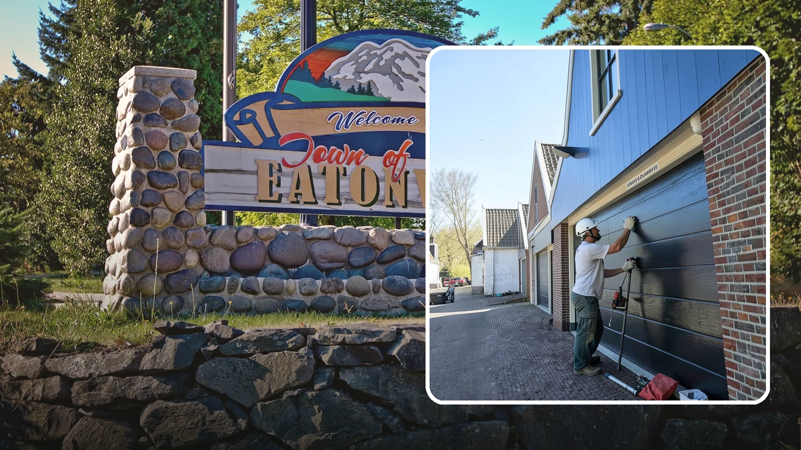 Garage Entry Door Installation in Eatonville, Pierce County, WA - A code-compliant garage entry door that separates your garage from living space safely and securely.