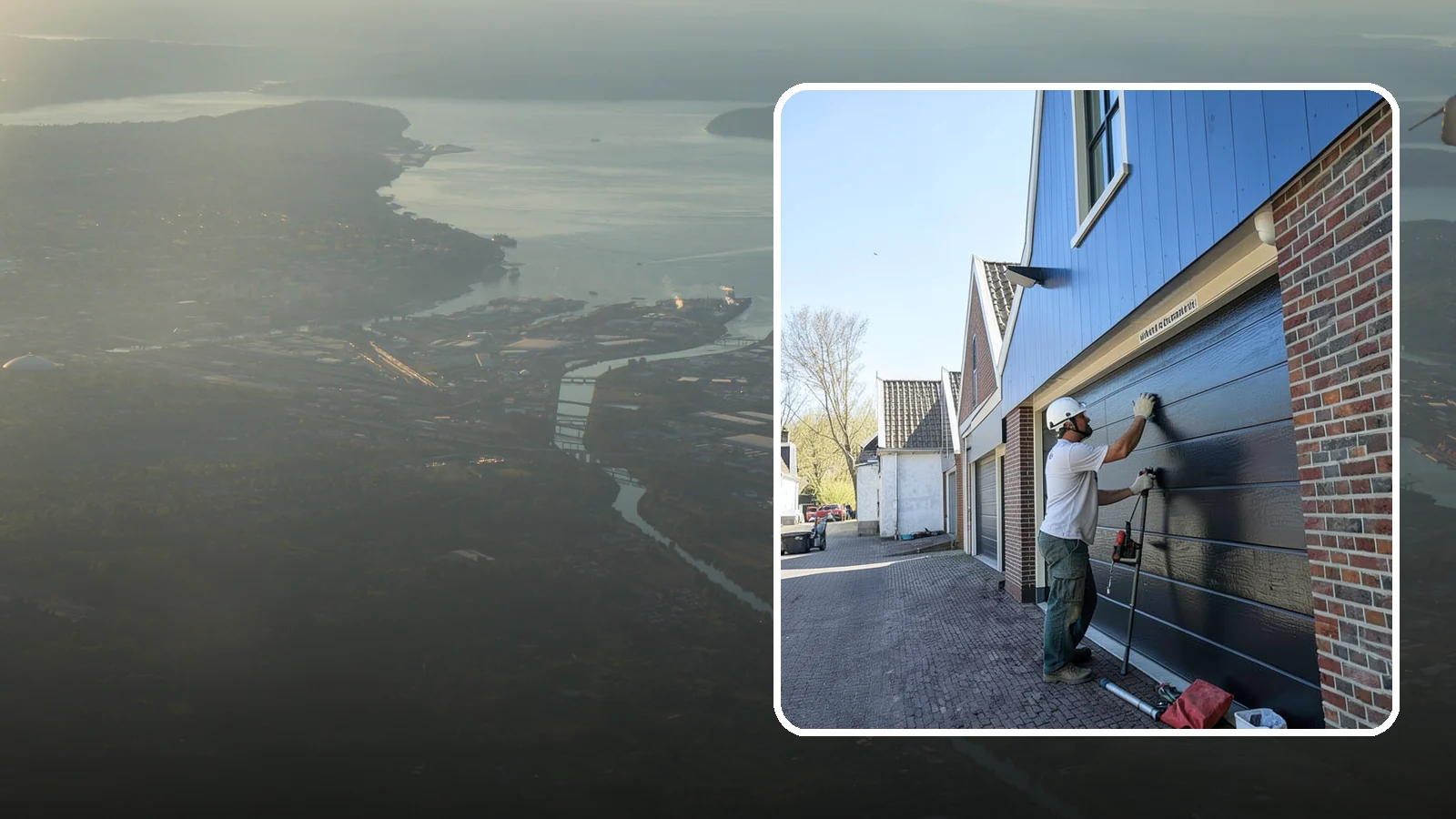 Garage Entry Door Installation in Fife, Pierce County, WA - A code-compliant garage entry door that separates your garage from living space safely and securely.