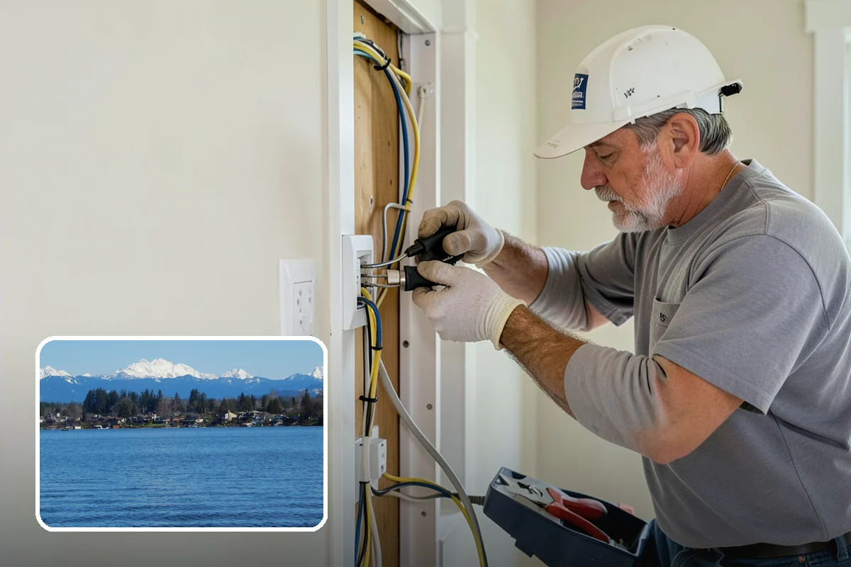 Garage Entry Door Installation in Lake Stevens, Snohomish County, WA - Fire-rated, self-closing safety per code