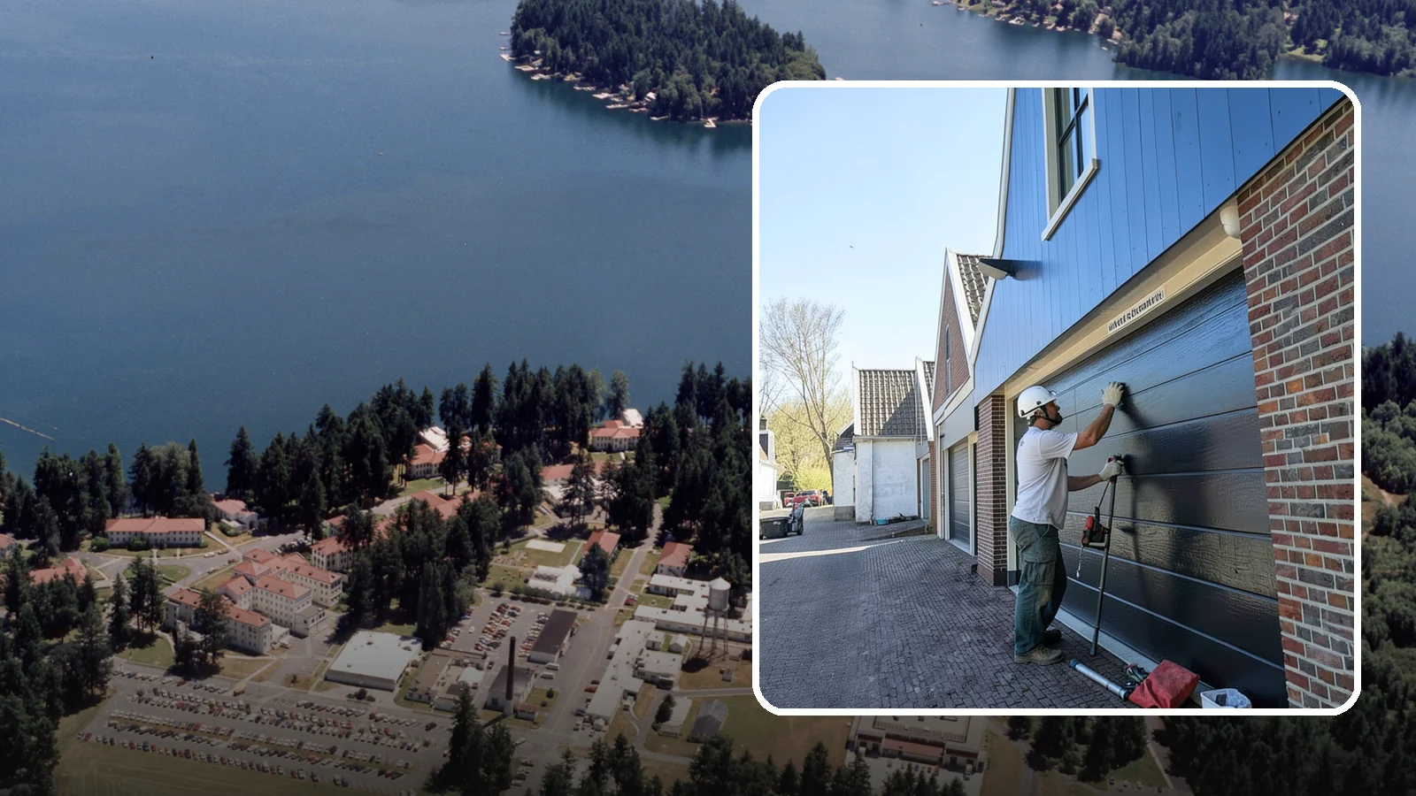 Garage Entry Door Installation in Lakewood, Pierce County, WA - A code-compliant garage entry door that separates your garage from living space safely and securely.