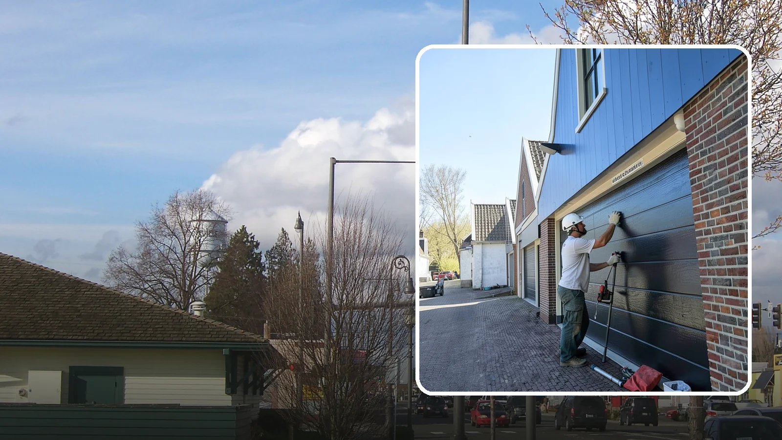 Garage Entry Door Installation in Marysville, Snohomish County, WA - A code-compliant garage entry door that separates your garage from living space safely and securely.