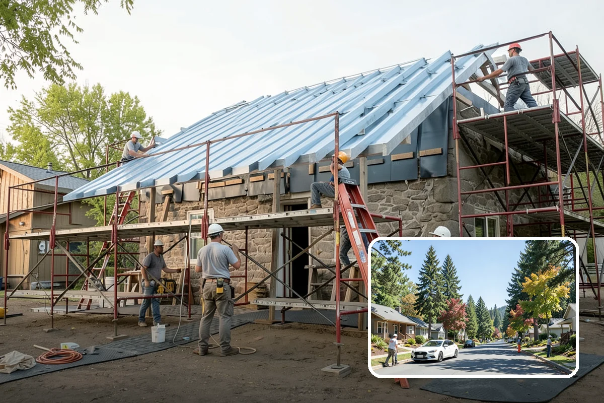 Garage Entry Door Installation in Orting, Pierce County, WA - Fire-rated, self-closing safety per code
