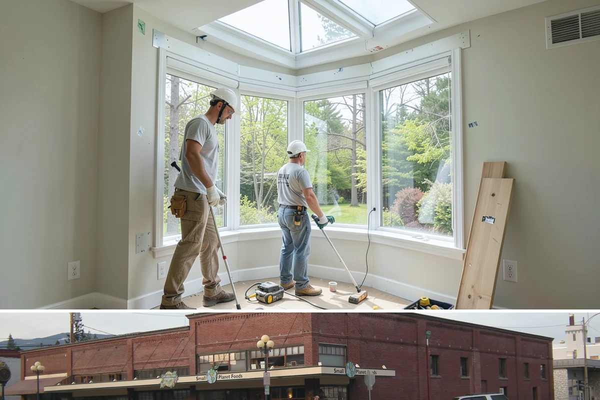 Garage Entry Door Installation in Sedro-Woolley, Skagit County, WA - This interior-to-garage door can be installed any time of year.
