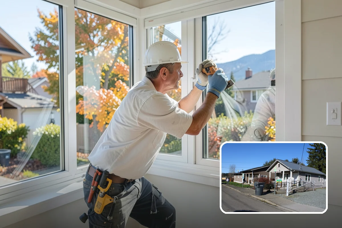 Garage Entry Door Installation in South Prairie, Pierce County, WA - Fire-rated, self-closing safety per code