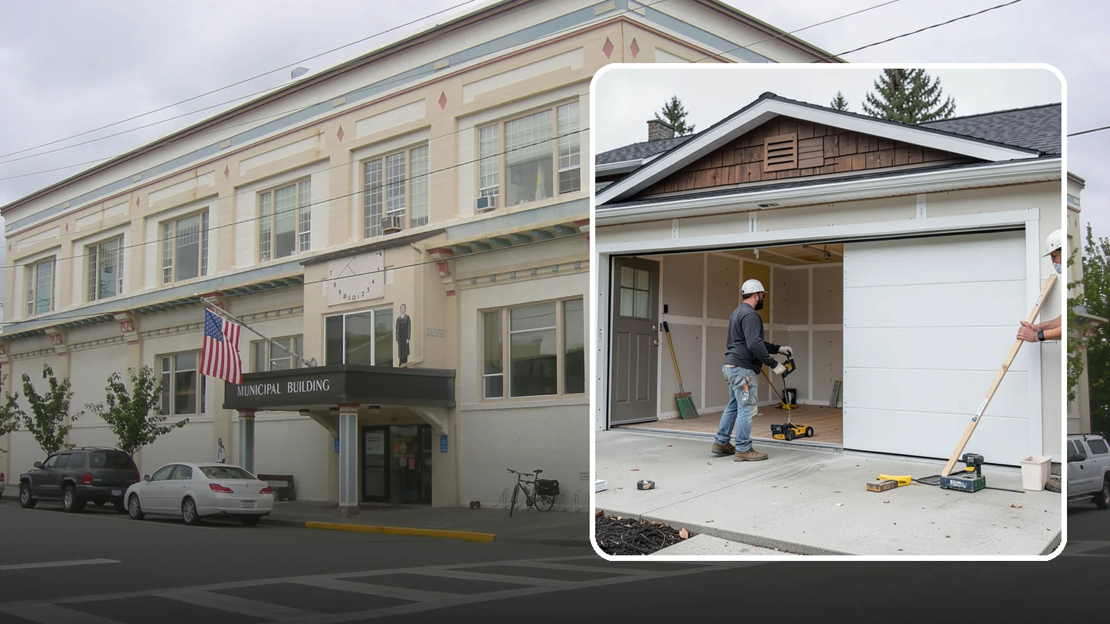 Garage Finishing in Anacortes, Skagit County, WA - Finishing out bare studs and concrete into a clean, insulated interior ready for everyday use.