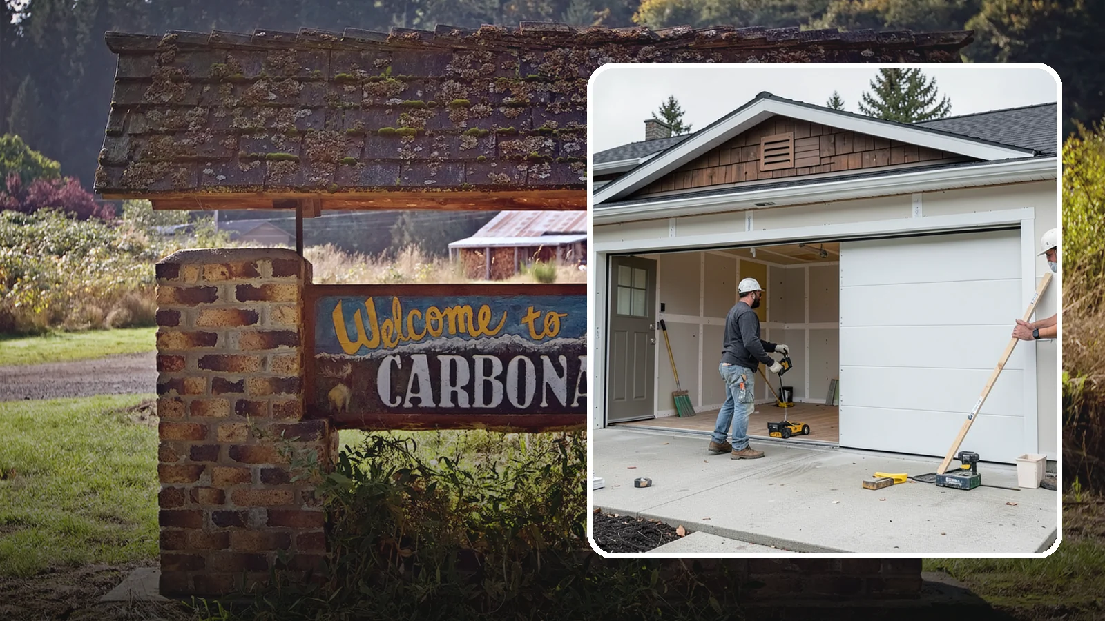 Garage Finishing in Carbonado, Pierce County, WA - Finishing out bare studs and concrete into a clean, insulated interior ready for everyday use.