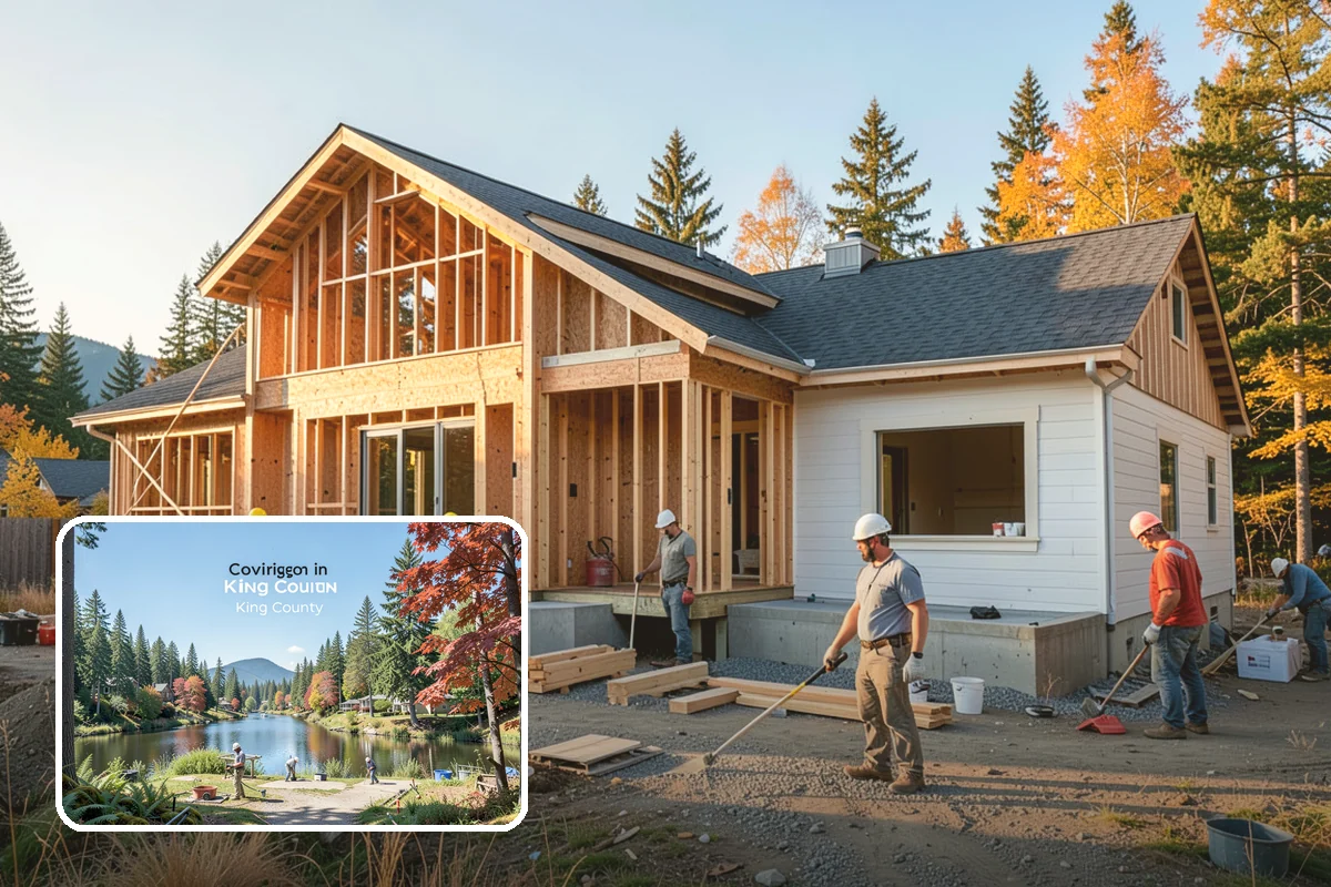 Garage Finishing in Covington, King County, WA - Turns rough framing into a clean, usable room
